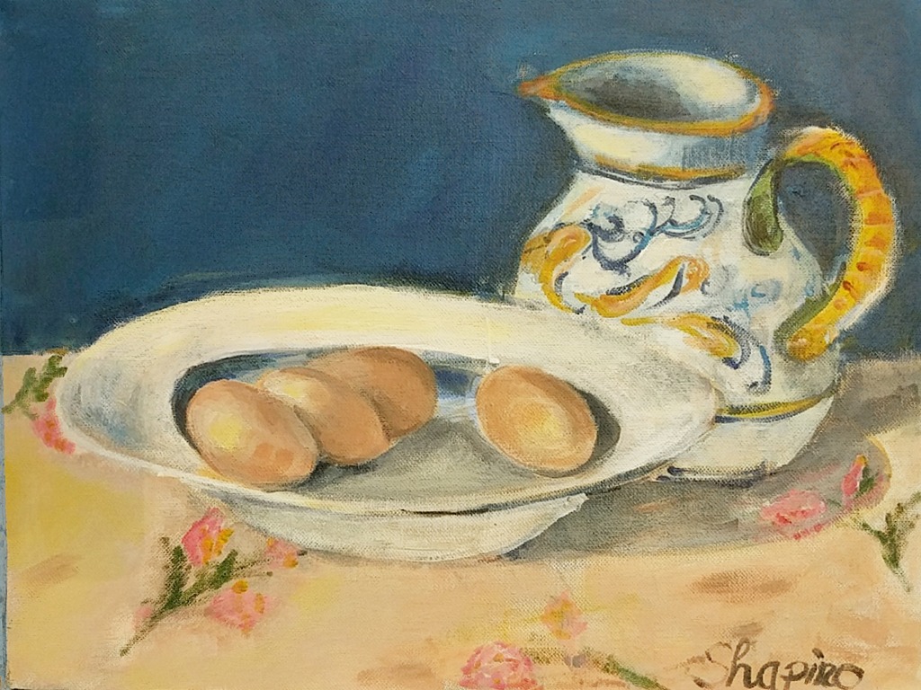11. Three eggs